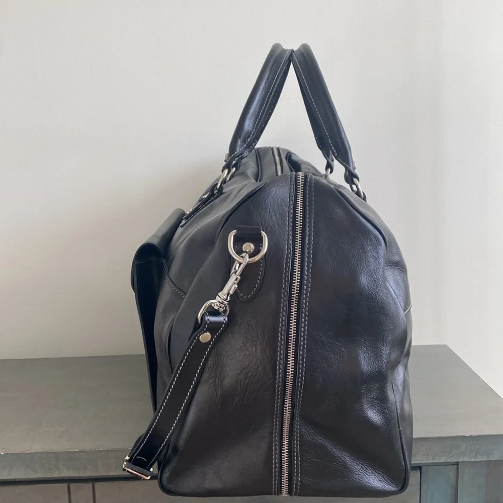Floto Monteverde Handmade in Italy Leather Travel/Weekender Bag NWOT